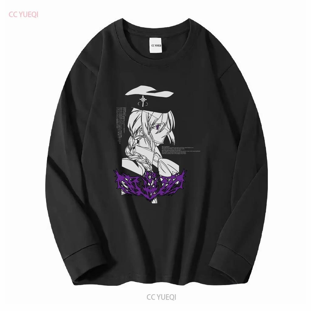 SION ELTNAM ATLASIA Melty Blood Tsukihime T Shirt Long or Short Sleeves Vintage Washed Homme Soft Fashion Top For Everyday Wear