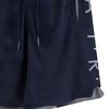 Nike Letter Print Comfortable Mesh Breathable Running Five-Point Sports Shorts Men Shorts Navy-Blue 886067-451