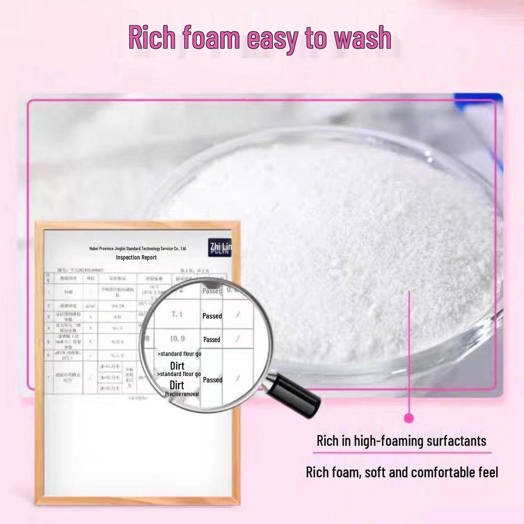 Chaoneng 3kg Coconut Oil Fragrance Soap Powder - Long-lasting, Easy Rinse Household Pack