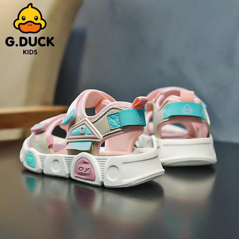 Little Yellow Duck Classmate Boys Sandals Summer 2025 New Soft-soled Girls Shoes Children's Open Toe 6 Beach Shoes 9 Years Old