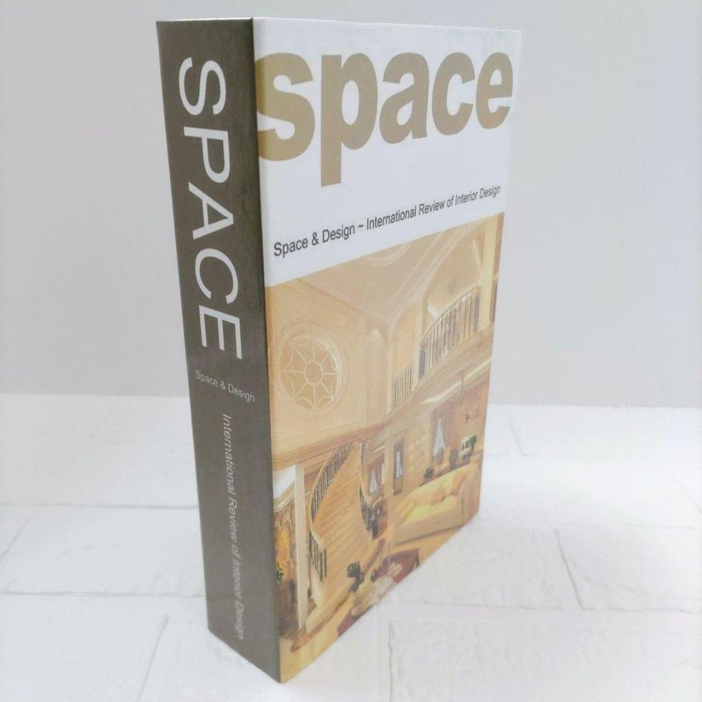 [USED] Scandinavian-style interior book, 5 volumes, lightweight design, dummy objects, interior