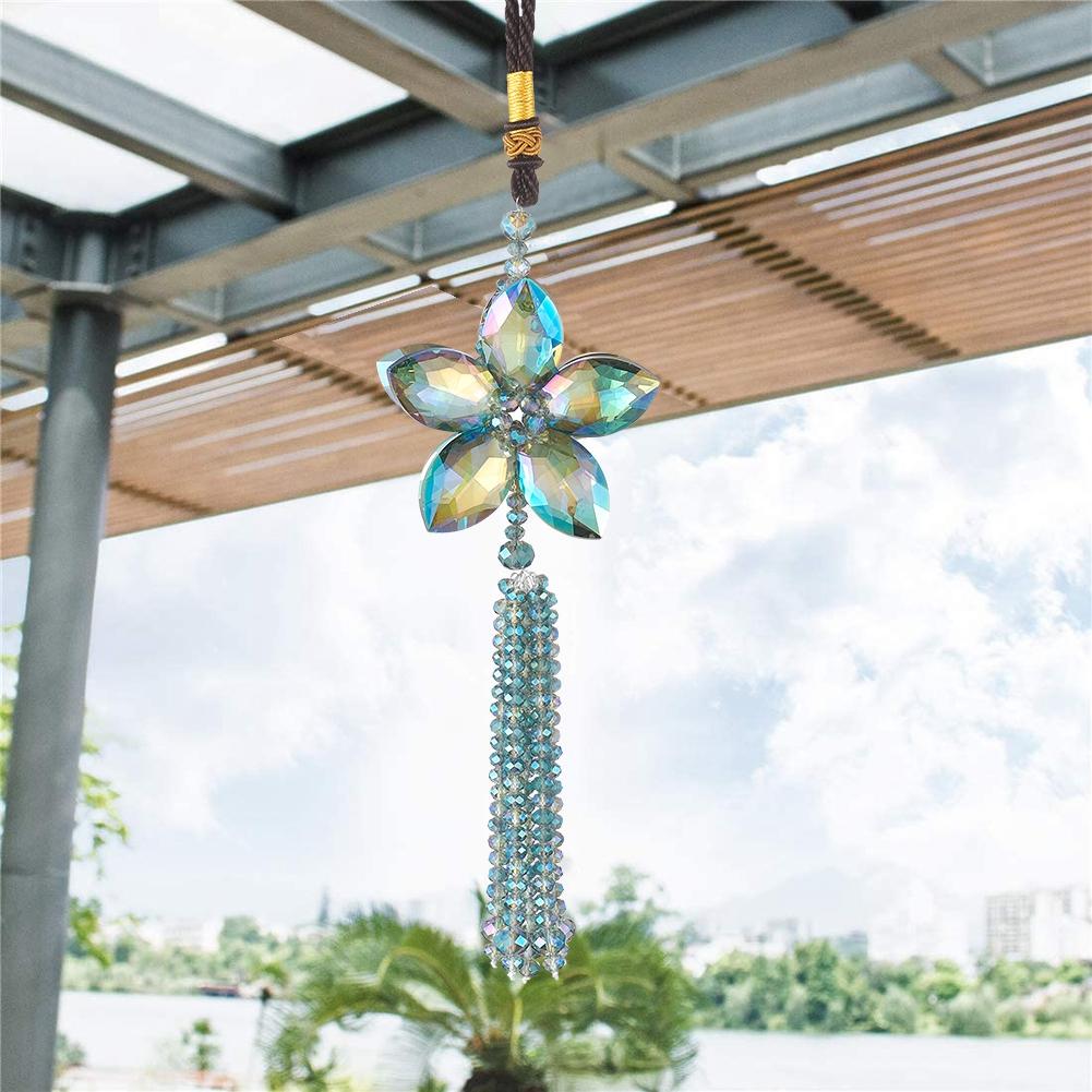 Accesorii pentru agățat pentru oglindă retrovizoare pentru mașină, cristal artificial, farmec, pandantive, ornamente, decorațiuni interioare auto norocoase