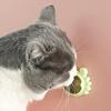 1ks Přírodní kočičí šunka Kitten Mint Ball Toy Hračky Hračky Čištění zoubků Krabí šnek
