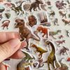 5/10pcs Realistic Dinosaur 3D Bubble Self-adhesive Stickers Tyrannosaurus Stickers Party Decoration, Home Decoration JXB