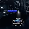 2pcs HD Led Welcome Light Car Door Projector Lamps Car Accessories For Subaru Forester SG5 SH SJ Impreza XV Legacy Outback WRX STI GC8 Tribeca