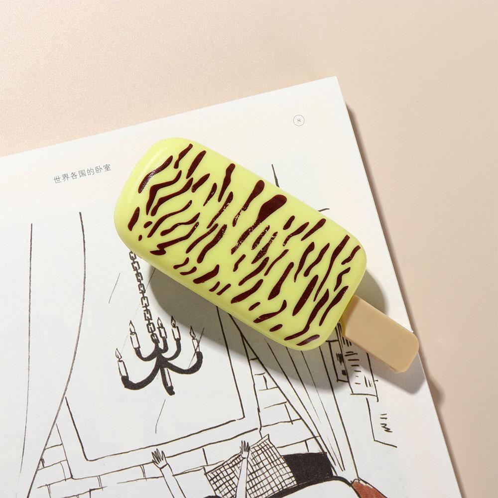 Food For Girls For Women Women Hair Clip Hair Accessories Ice Cream Hairpin Korean Style Barrettes