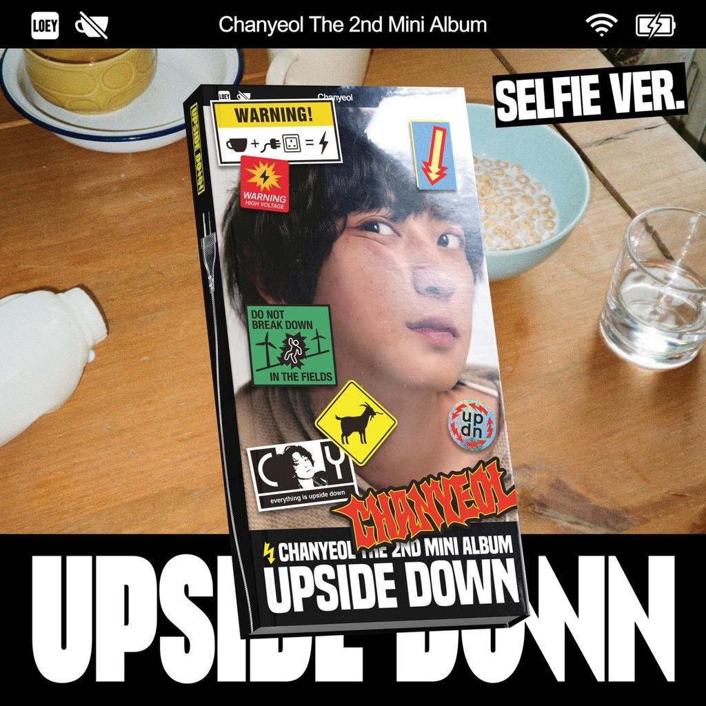 (Selfie ver. SmartAlbum) CHANYEOL of EXO [Upside Down] 2nd Mini Album