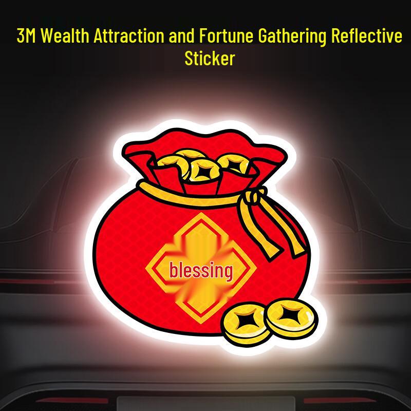 3M Reflective Scratch Cover & Warning Sticker