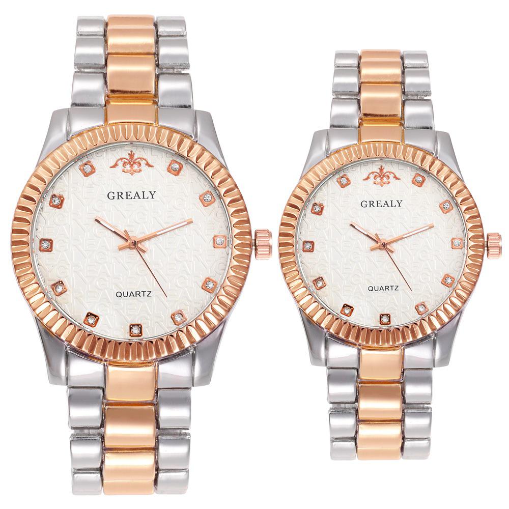 Ladies' Quartz Watch with Alloy Band: Fashionable and Casual Design