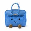 Jllycat Cute Fluffy Platinum Doll Crossbody Elf Handbag