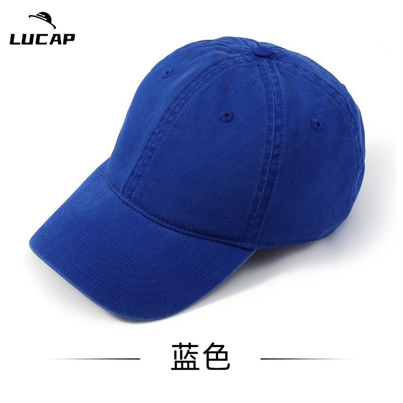 Big head circumference hat men's cap large size spring and autumn baseball cap large brim showing small face, enlarged and deepened baseball cap