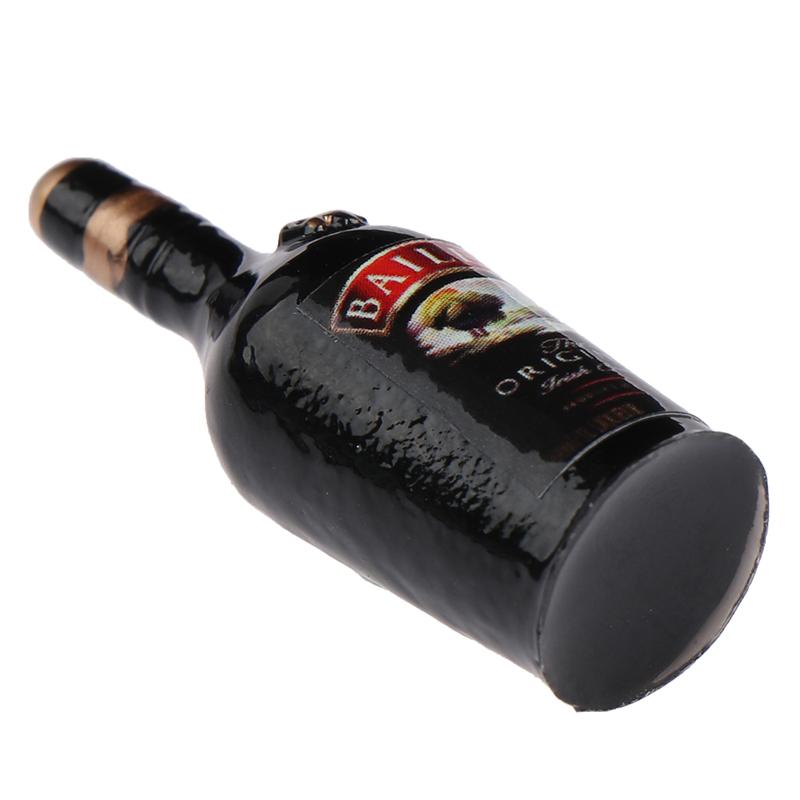 1/12 Puppenhaus Miniatur Weinflaschenset mit Tasse Simulation Getränke Modell Spielzeug