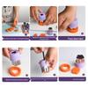 Children's Farfalle Cutter & Fruit/Vegetable Molds Home Baking Set