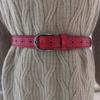 Women Leather Belt With Alloy Buckle And Holes For Casual And Office Wear