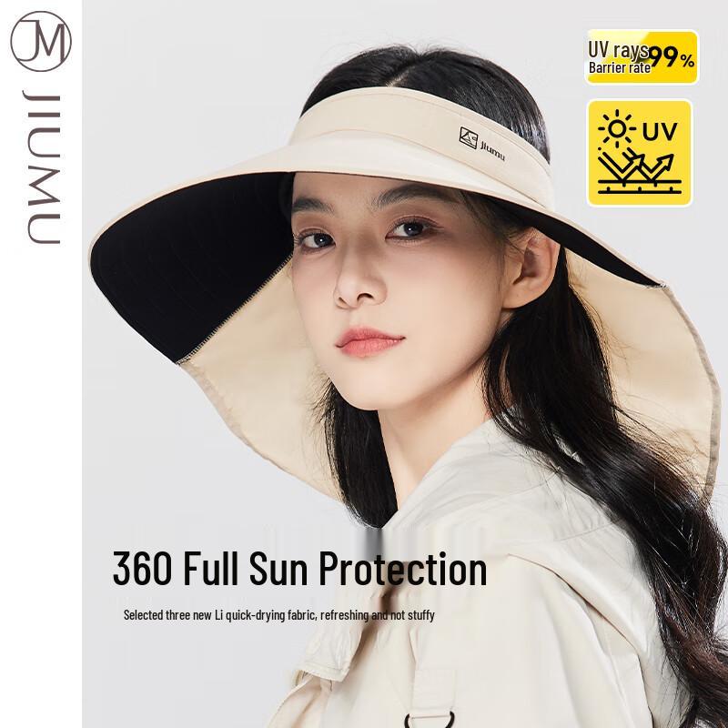 

JIUMU Outdoor Wide-Brim Sun Visor Hat