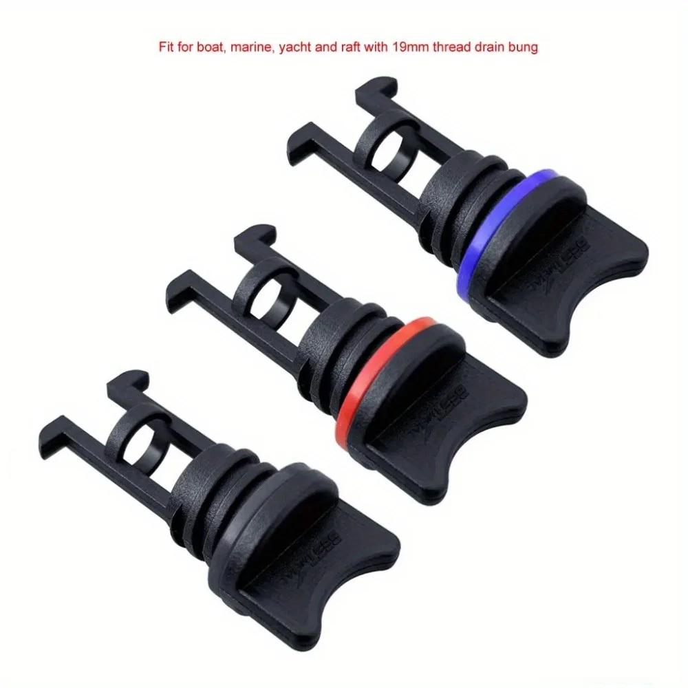 1PC 3/4 Inch 19mm Boat Marine Yacht Raft Drain Hole Standard Size Coarse Thread Bung Plug Replacement Kayak Canoe Accessories