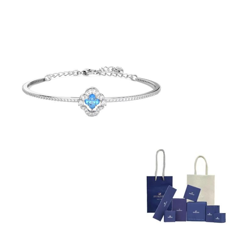 Swarovski Sparkling Dance Bangles Womens M-OriBraBoxAndBagC гагат