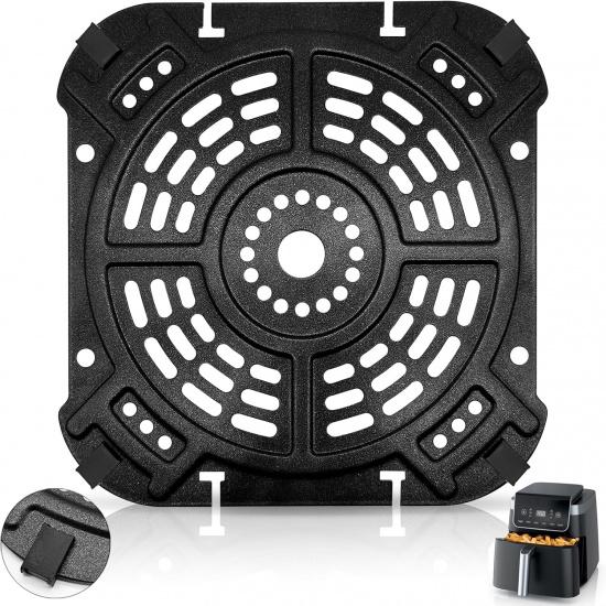 Air Fryer Accessories for Ninja AF141 Air Fryer Pro 4 in 1 AF142 Air Fry Max 5 in 1 5 QT, 8.5  ×8.5   Air Fryer Replacement Parts Grill Crisper For Ninja 6.5QT