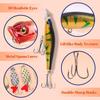 24pcs Enjoy Fishing Christmas Calendar Men's Fishing Calendar with Fishing & Fishing Accessories Fishing New Year Xmas Gift Box