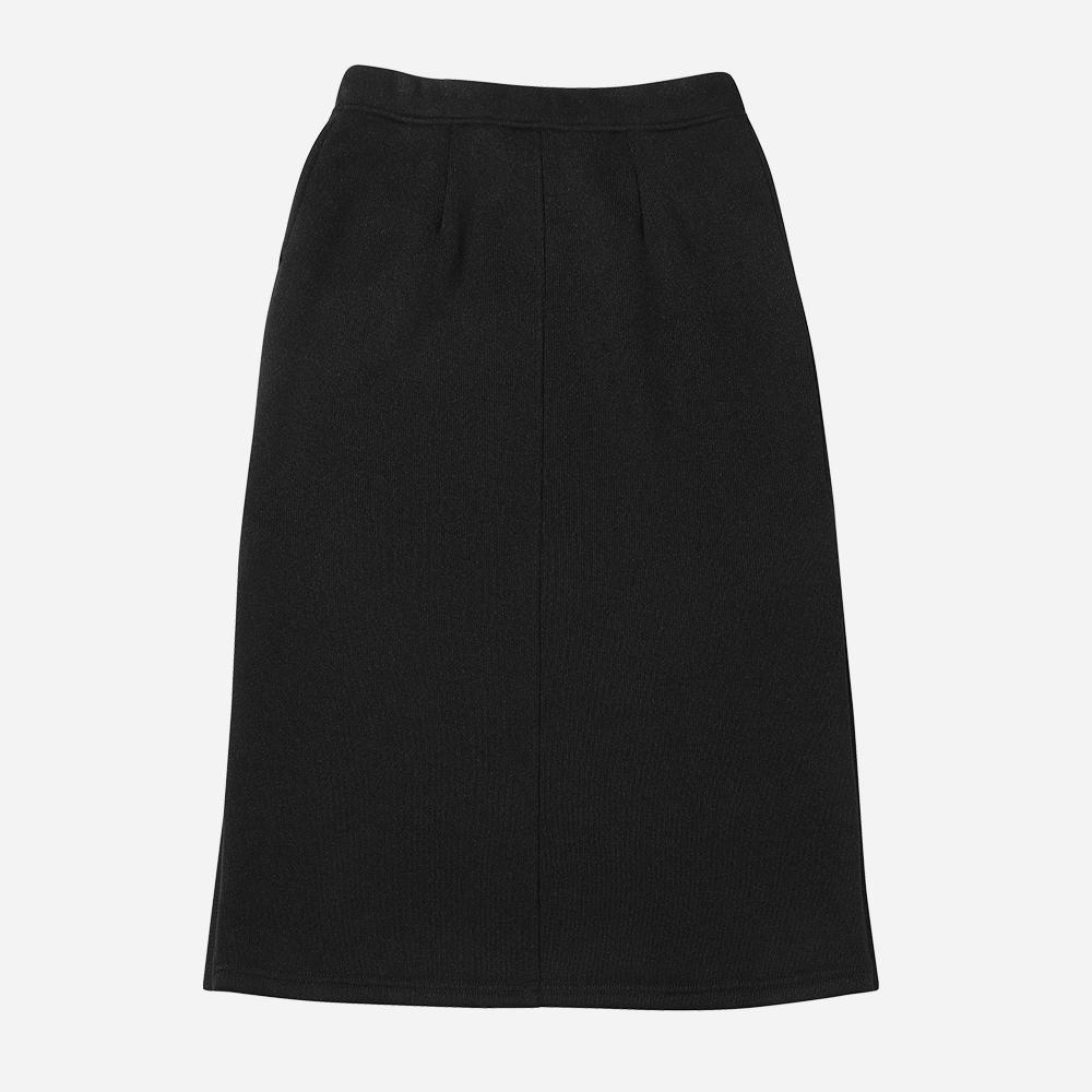 Diodi Sweater Look Skirt - Black