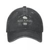 Nach Anordnung von Peaky The Blinders Unisex Baseballkappen mit Used-Denim-Optik Hut für Outdoor-Aktivitäten Verstellbare Kopfbedeckung