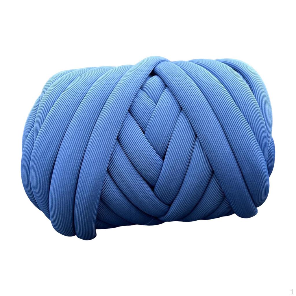 1000 G Filato Grosso, Diametro Bobina Jumbo 2,5 Cm, Lunghezza 80 M, Lavabile, Lavorato a Mano, Voluminoso