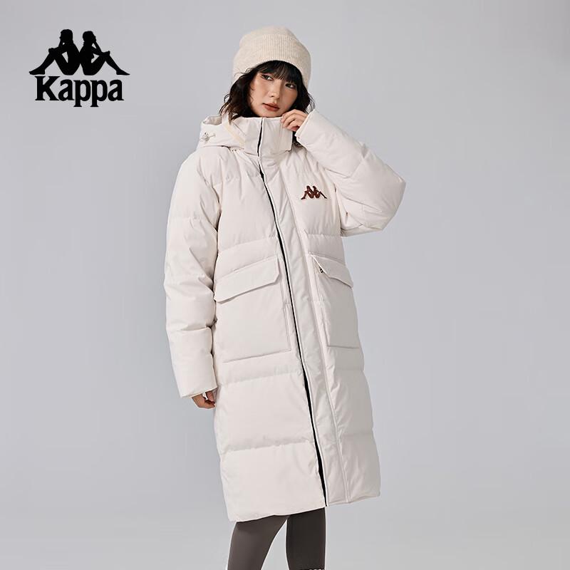Kappa 2024 Unisex Hooded Long Winter Down Jacket