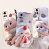 For Vivo Y51 2021 Case V2030 Cover Cute Fashion Space Cartoon Soft Silicone Matte Funda For Vivo Y31 2021 Y51A Y51s Y53s 4G Capa