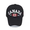 Canada Dad Unisex Cotton Baseball Cap Maple Leaf Flag Cap Embroidered Unisex Cap Outdoor Sun Hats for Adult