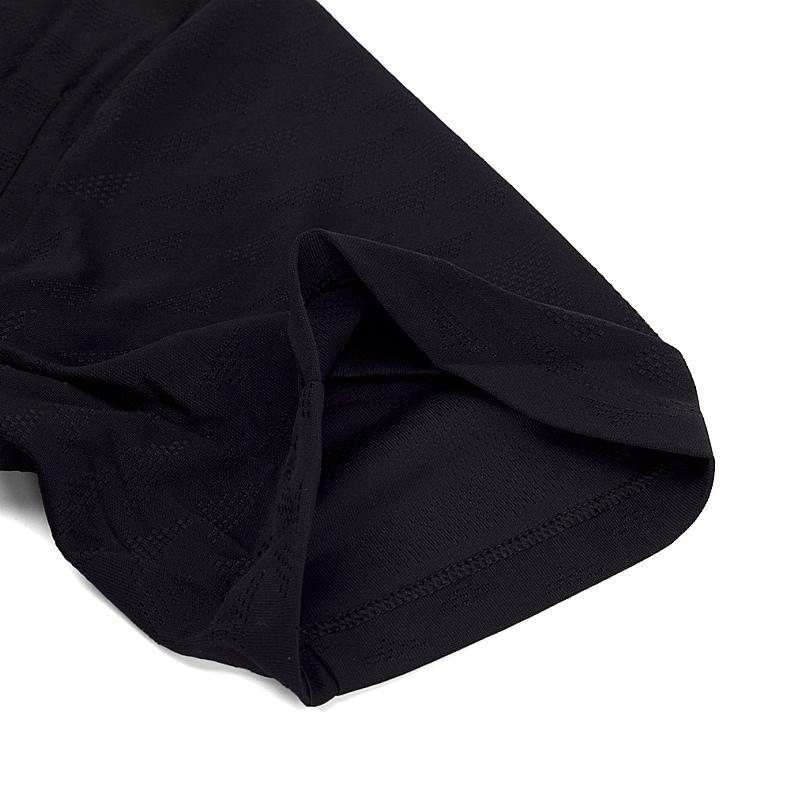 Nike Lifestyle Casual Series Mesh Solid Color Brand Logo Print Round Neck Short Sleeve T-Shirt Men T-Shirts Black 834497-010