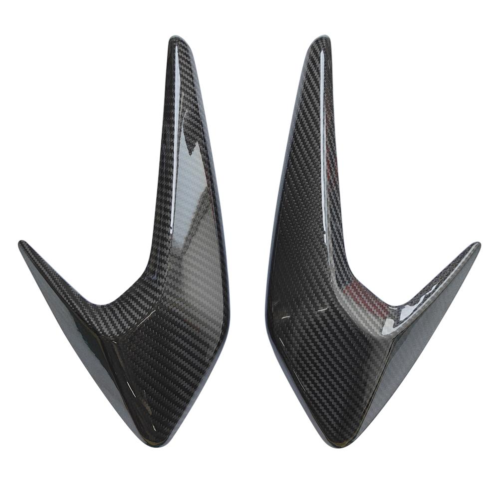 Motorcycle Carbon Fibre Side Fairing Protection Cover for Triumph Street Triple 765 2021-2022 чёрный