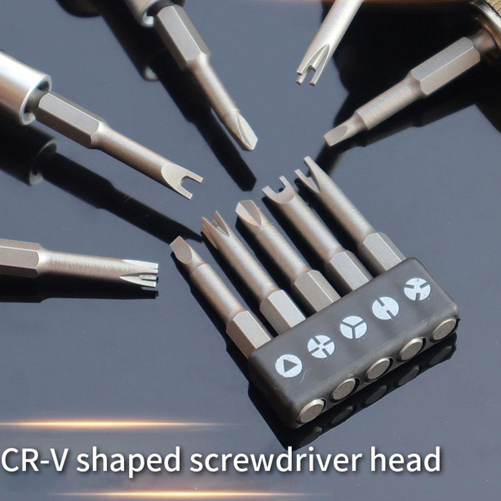 Screwdriver Task Chrome-Vanadium Special-shaped Set Points All Screwdriver Needs Special-shaped Set Points Screwdriver