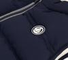 Petit Bateau Reversible Quilted Vest Size 36 95cm A0DU5, Navy/Off-White, Months,