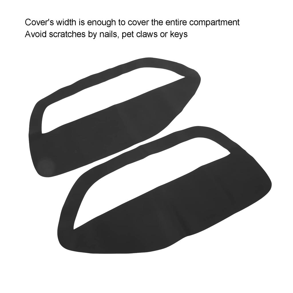 Door Panel Insert Card Cover, 2 Mounting Tools, Adhesive-Qiilu Door Panel Insert Card Cover,