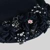 British Jeweled Style Embroidered Beret Hat For Women Adjustable Head Size Lightweight 11 Colors Available