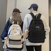 School Bag Male Junior High School Student High School Student Simple Trendy Backpack Female College Student Travel Backpack Computer Bag Capacity