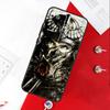 Samurai Mask Warrior Helmet Cover For Xiaomi 15 Ultra 13 14 11T 12T 13T 14T Pro POCO X7 Pro X3 X5 X6 M6 F5 F6 Pro Case