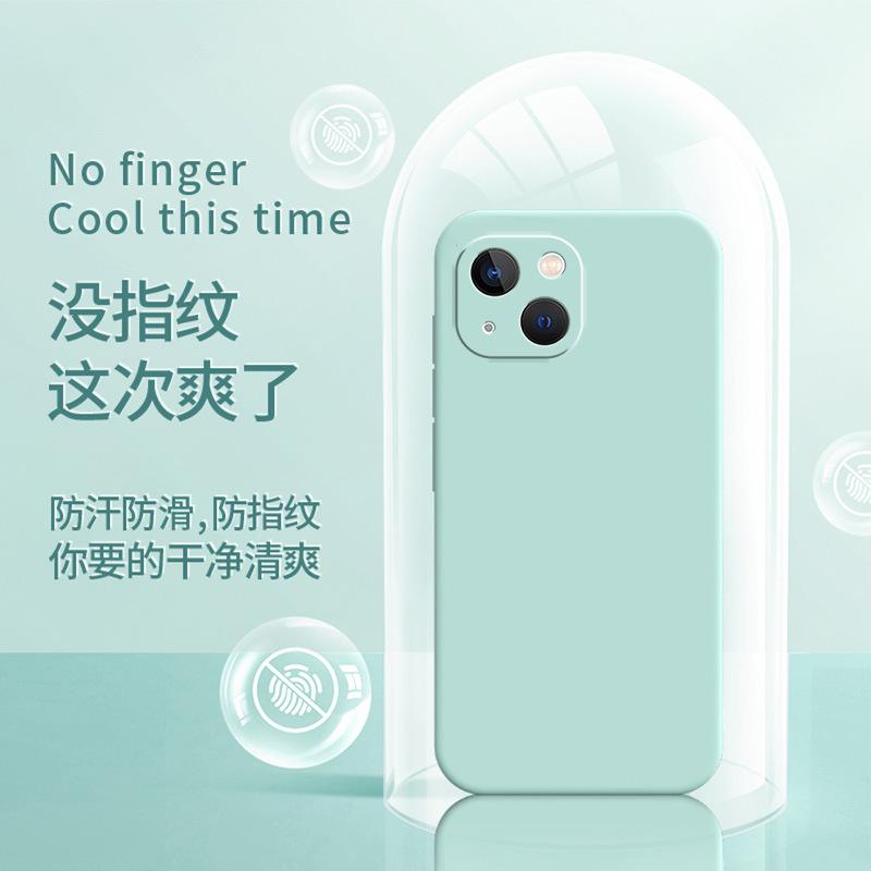 Applicable iPhone Apple 11 Mobile Phone Case Frosted Silicone Tide Brand Tpu Creative Protective Cover Simple Luxury Anti-drop