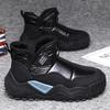 Men's Winter Snow Boots: Warm, Thick, Waterproof Leather with Fur Lining