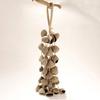 Natural fruit shell handmade pendant literary hanging backpack pendant healing collision bell home decoration
