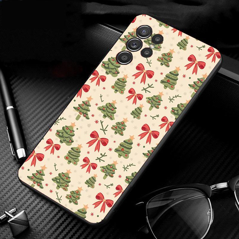 Phone Case For Samsung Galaxy S26 Plus Edge S25 S24 S23 S22 Ultra S23 S22 S25 Plus S24 FE Winter Christmas S23