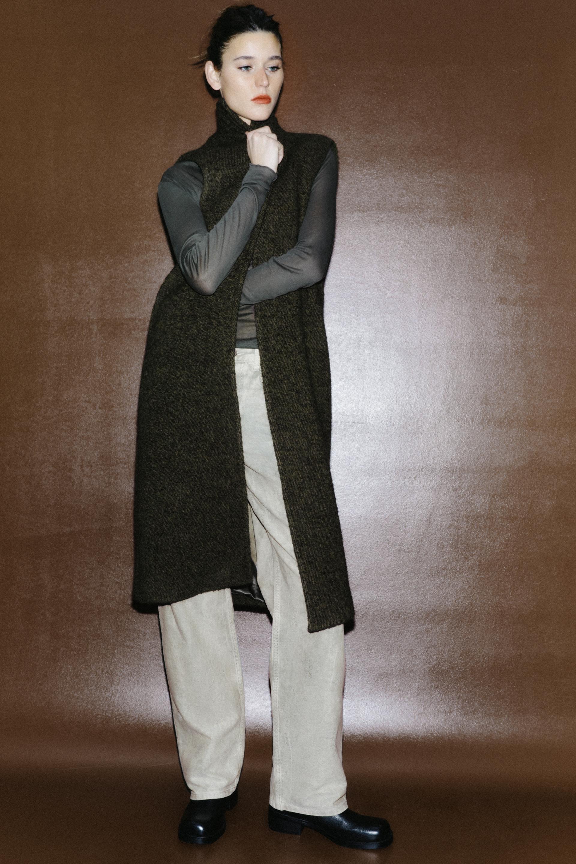 

ЖИЛЕТ ИЗ ПОЛУШЕРСТИ ZW COLLECTION MANTECO