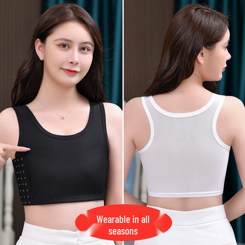 Sangjia Sportovní vesta na zploštění hrudníku proti otřesům - Zplošťuje velká prsa a maskuje pro zvýšení pohodlí