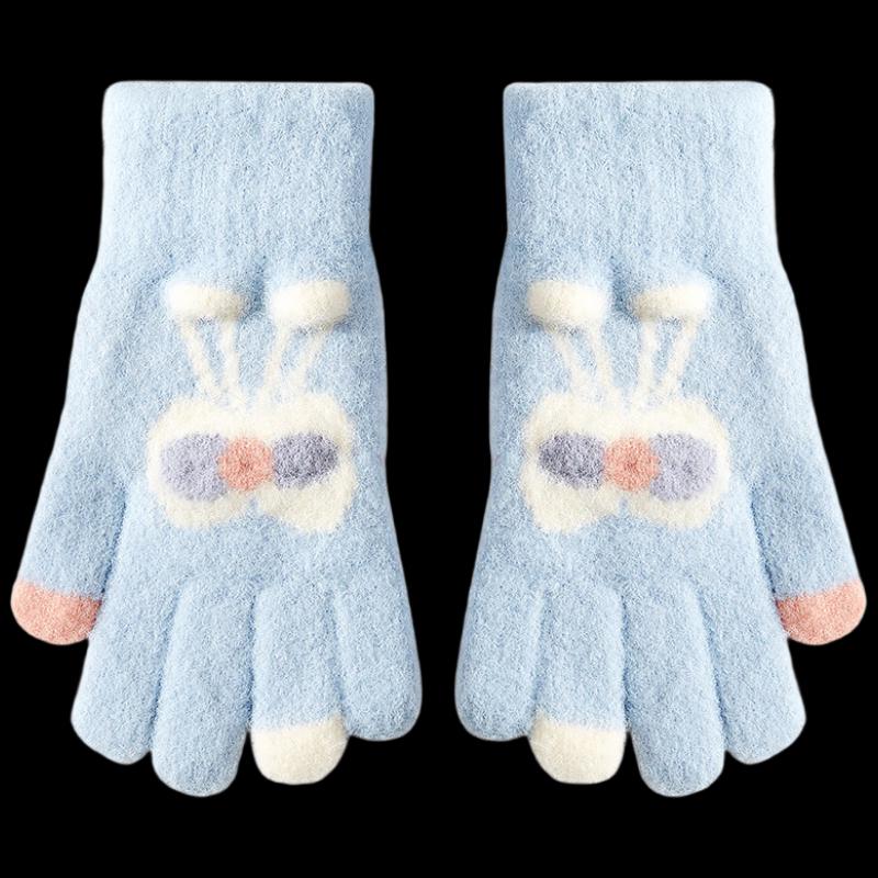 

Zisheng Kids Cartoon Knitted Winter Gloves