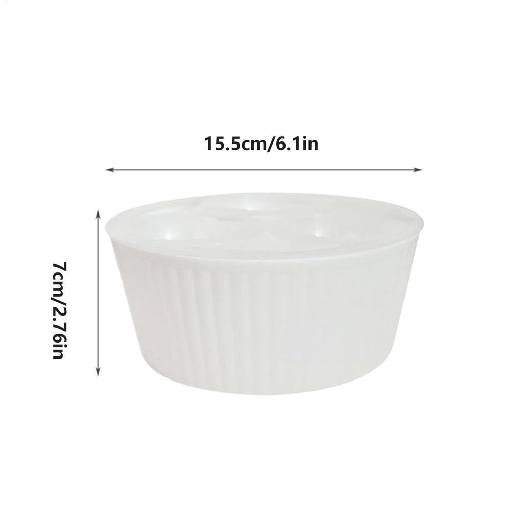 Hydroponic Planter 3 Hole Vase Flower Bulb Planting Container Hyacinth Planter Garden Windowsill Plant Pot Water Growing Kit