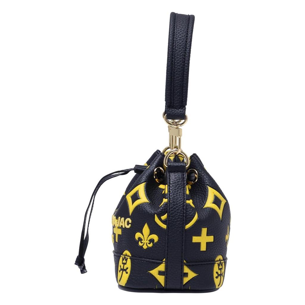 Castelbajac Mini Shoulder Size 068132 Bag, Water-Repellent, Drawstring, Handbag, Women's, Claire, Lightweight, 31, White,