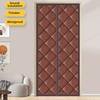 Magnetic Thermal Door Curtain Heavy Duty Insulated Door Cover Magnet Closure Windproof Soundproof Door Curtain for Entrance Insulation Patio Door