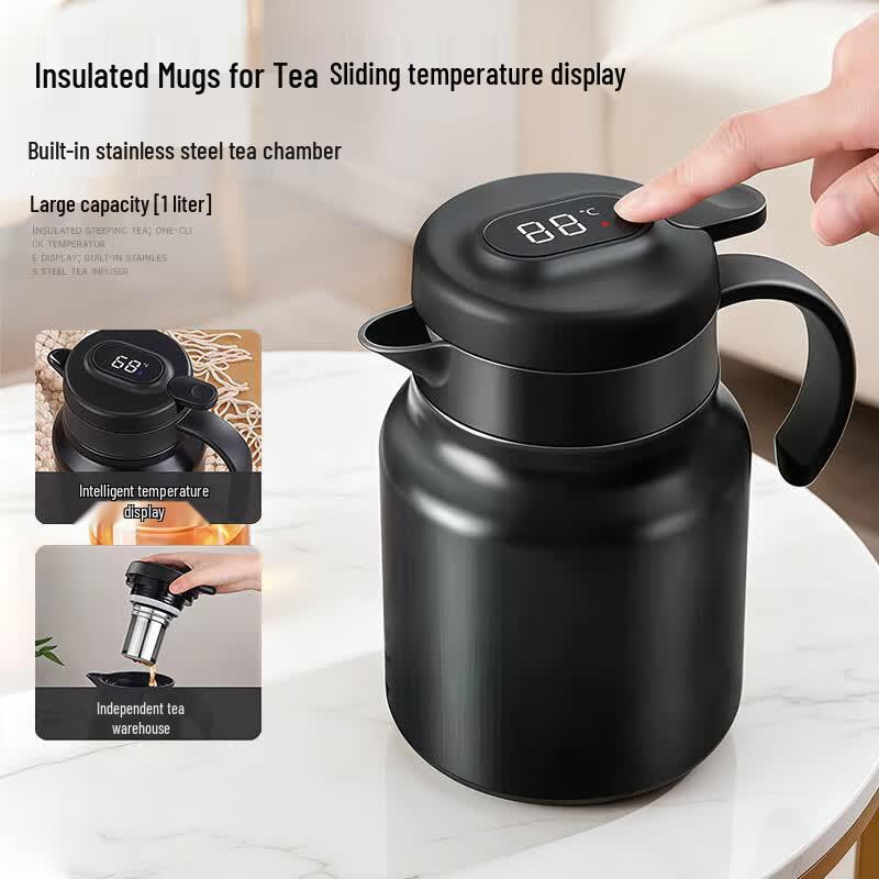 Smart Temperature Stainless Steel Tea Brewing Kettle