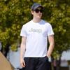 JEEP Men's Solid Round Neck Short Sleeve T-Shirt