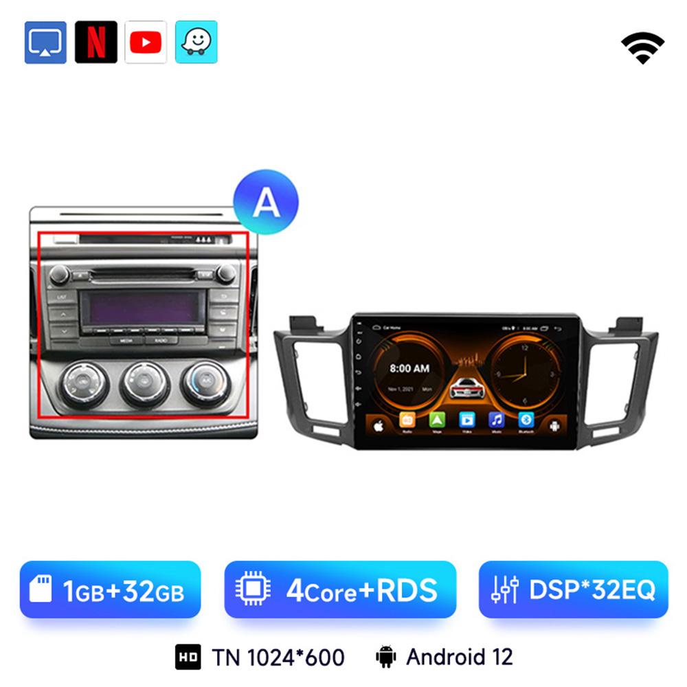 

JIUYIN 10.1 Android 13 автомобильное радио для Toyota RAV4 RAV 4 2013 - 2017 мультимедийный проигрыватель 4G Carplay GPS стерео головное устройство CHINA